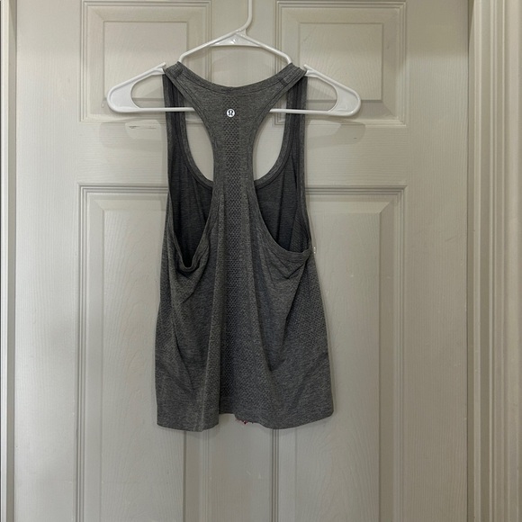 Gray Women's Lululemon Tank Top - Picture 3 of 4